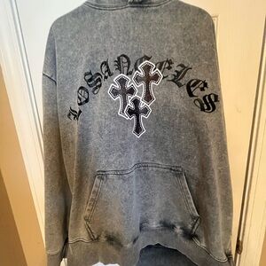 Gray Los Angeles Graphic Men's Sweater